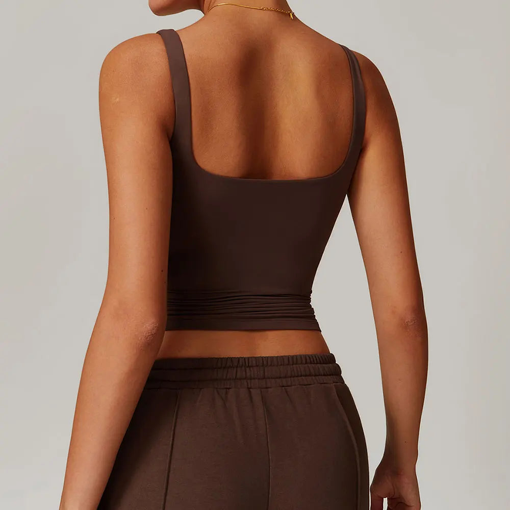 Sutiã esportivo de yoga feminino respirável à prova de choque ginásio treino de fitness push up superior yoga roupa interior correndo ativo colete sutiã