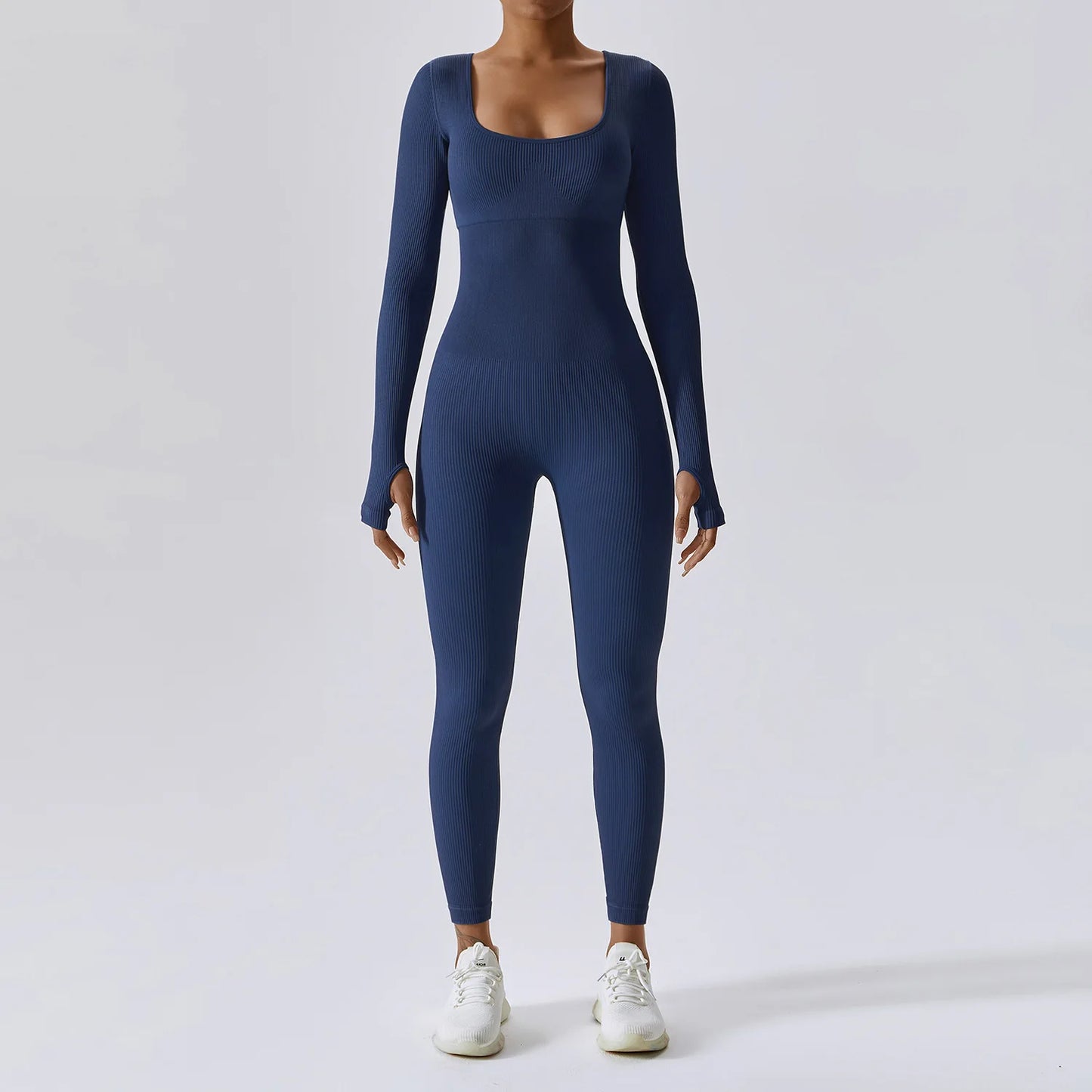 Sem costura yoga terno feminino bodysuit primavera dança roupas de fitness ginásio push up treino bodysuit apertado de manga comprida atlético wear