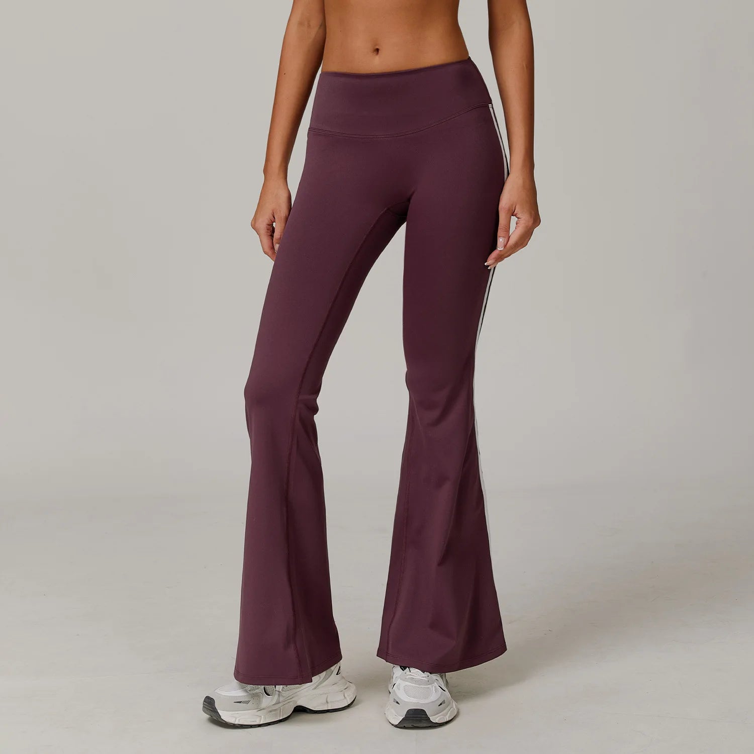 Treino alargamento leggings yoga mulheres cintura alta perna larga calças de yoga ginásio esportes magro queimado calças apertadas controle barriga dança