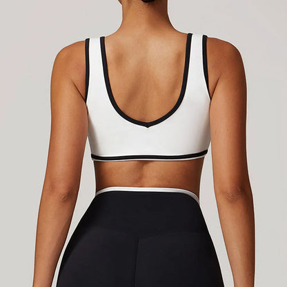Top Esportivo Feminino Push Up Fitness Yoga