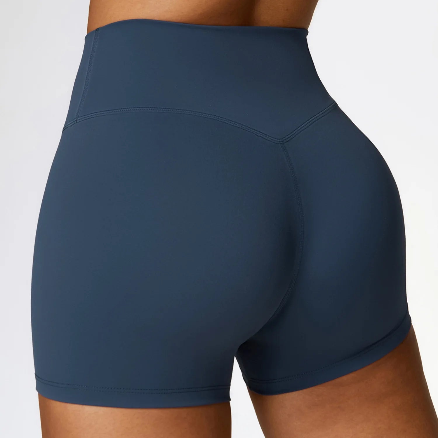 Mulheres yoga shorts de fitness sem costura push up trainning secagem rápida sportwear shorts controle barriga ginásio ciclismo shorts feminino apertado
