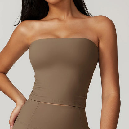 Colete de ioga sem alças para mulheres, lindo sutiã esportivo traseiro, absorção de choque, secagem rápida, fitness top, roupa íntima de ginástica, sexy