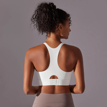 CUTIES-Sutiãs esportivos de alto impacto para mulheres, Racerback, Yoga, Corrida, Fitness, Treino, Tops de Colheita, Palangre, Ginásio, Sutiã Push-up, 2024
