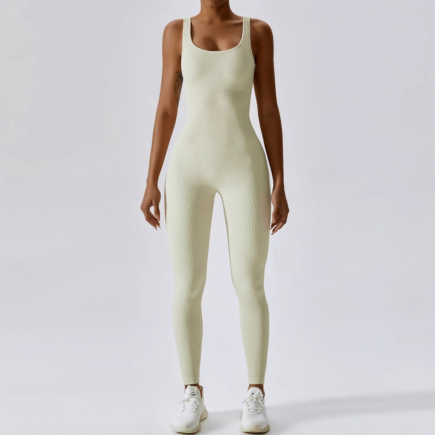 Primavera sem costura terno de yoga de uma peça dança barriga aperto conjunto de treino de fitness estiramento bodysuit roupas de ginásio push up roupas esportivas