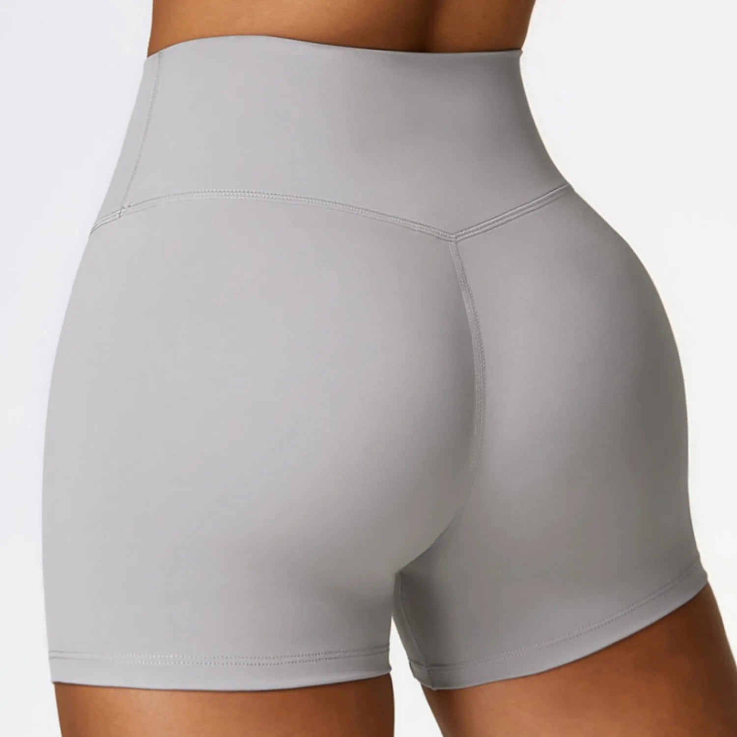 Mulheres yoga shorts de fitness sem costura push up trainning secagem rápida sportwear shorts controle barriga ginásio ciclismo shorts feminino apertado