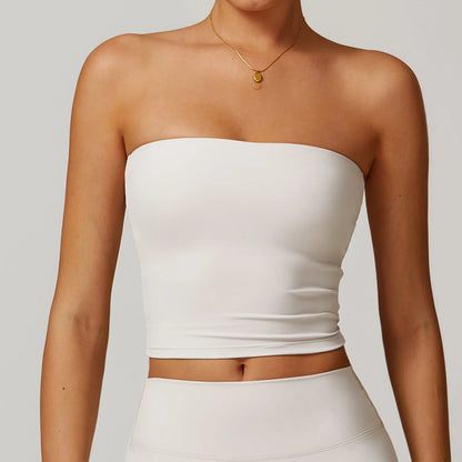 Colete de ioga sem alças para mulheres, lindo sutiã esportivo traseiro, absorção de choque, secagem rápida, fitness top, roupa íntima de ginástica, sexy