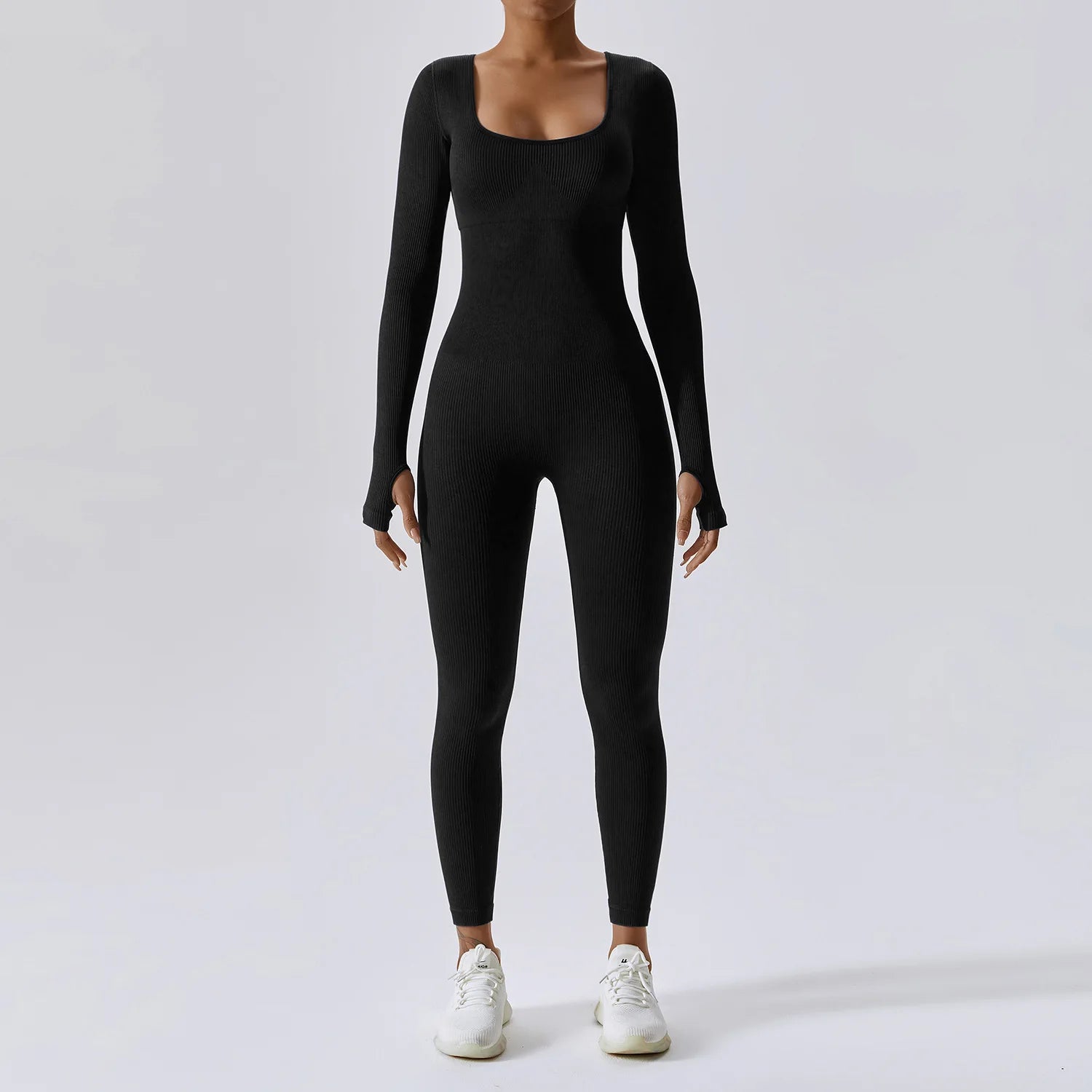Sem costura yoga terno feminino bodysuit primavera dança roupas de fitness ginásio push up treino bodysuit apertado de manga comprida atlético wear