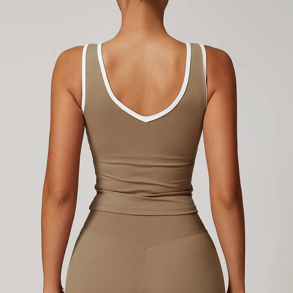 Sutiã Esportivo Sem Costas para Mulheres, Sutiã Push Up, Yoga Gym Crop Top, Sutiã de Fitness, Sutiãs de Treino Respirável, Roupa Interior Fitness