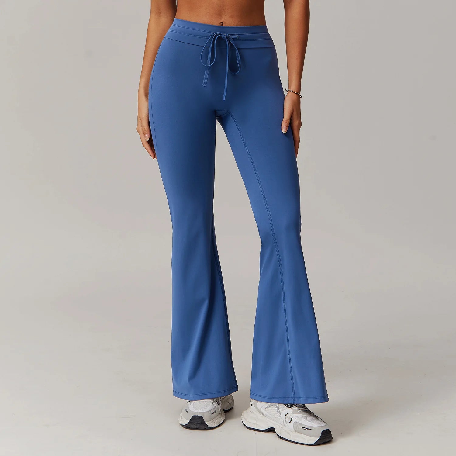 Leggings de yoga cintura alta bell-bottoms respirável leggings calças de yoga fitness correndo push up treino ginásio roupas calças de perna larga