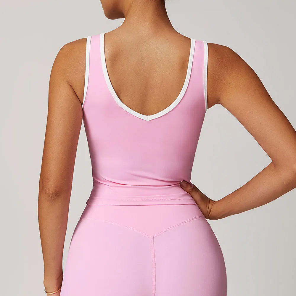Sutiã Esportivo Sem Costas para Mulheres, Sutiã Push Up, Yoga Gym Crop Top, Sutiã de Fitness, Sutiãs de Treino Respirável, Roupa Interior Fitness