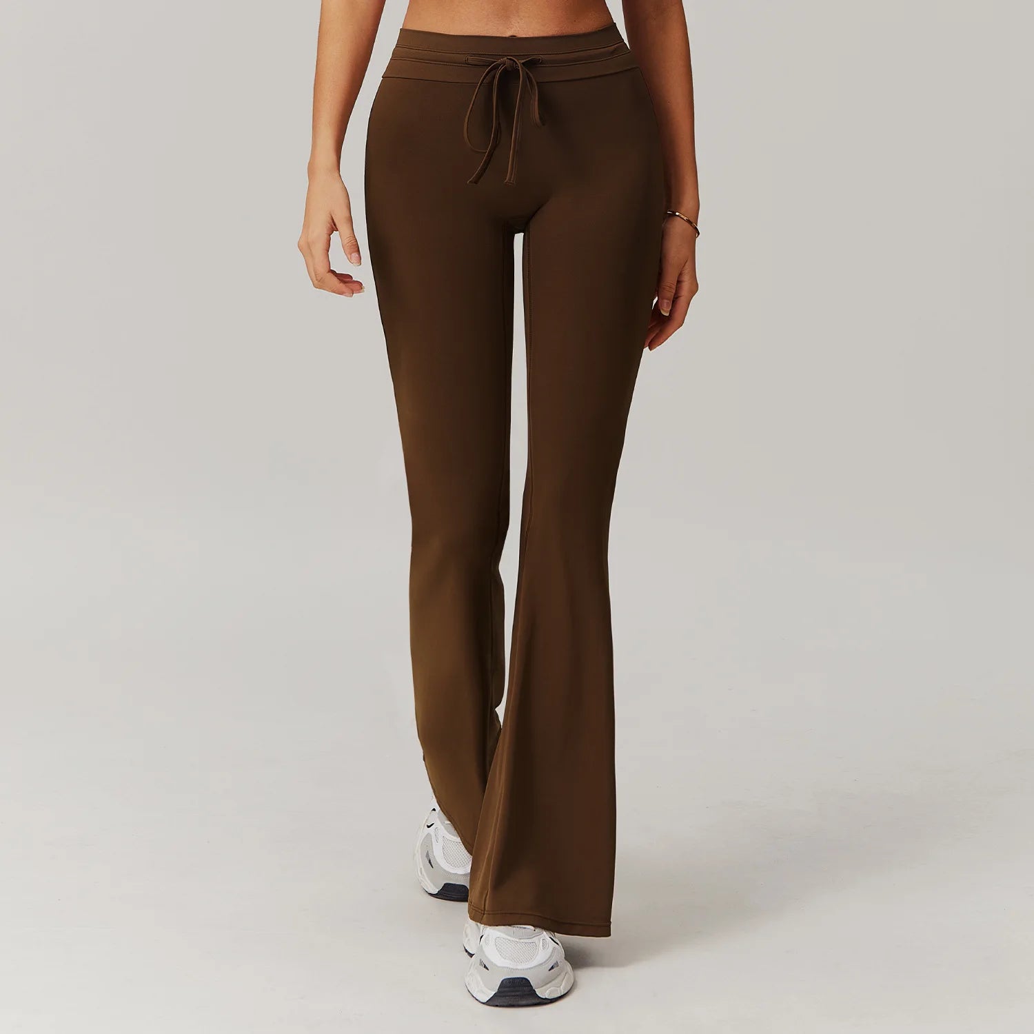 Leggings de yoga cintura alta bell-bottoms respirável leggings calças de yoga fitness correndo push up treino ginásio roupas calças de perna larga