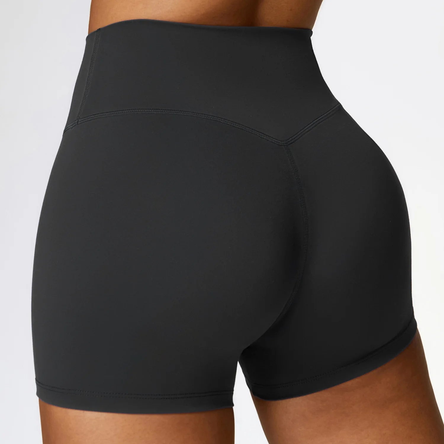 Mulheres yoga shorts de fitness sem costura push up trainning secagem rápida sportwear shorts controle barriga ginásio ciclismo shorts feminino apertado