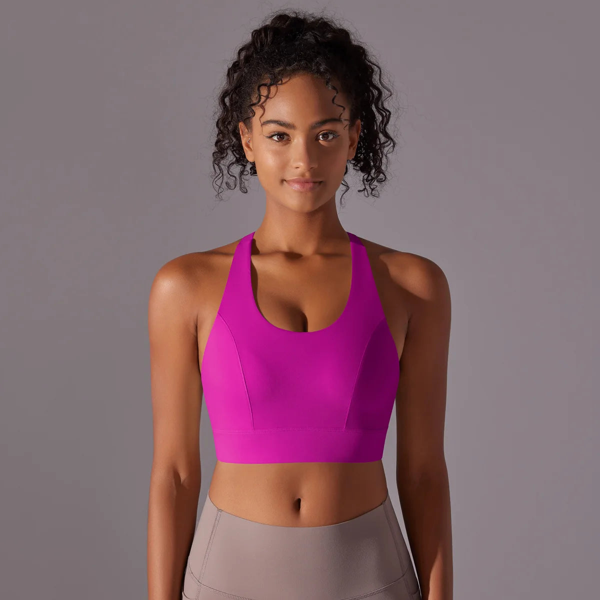 CUTIES-Sutiãs esportivos de alto impacto para mulheres, Racerback, Yoga, Corrida, Fitness, Treino, Tops de Colheita, Palangre, Ginásio, Sutiã Push-up, 2024