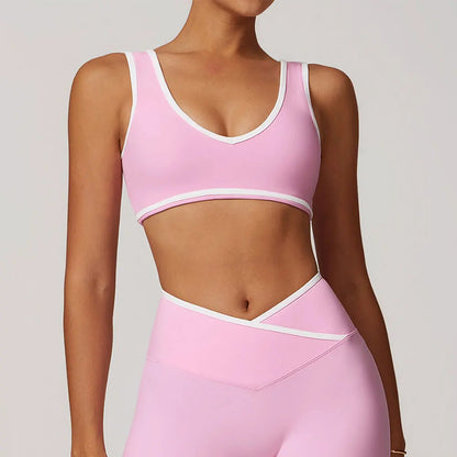 Top Esportivo Feminino Push Up Fitness Yoga