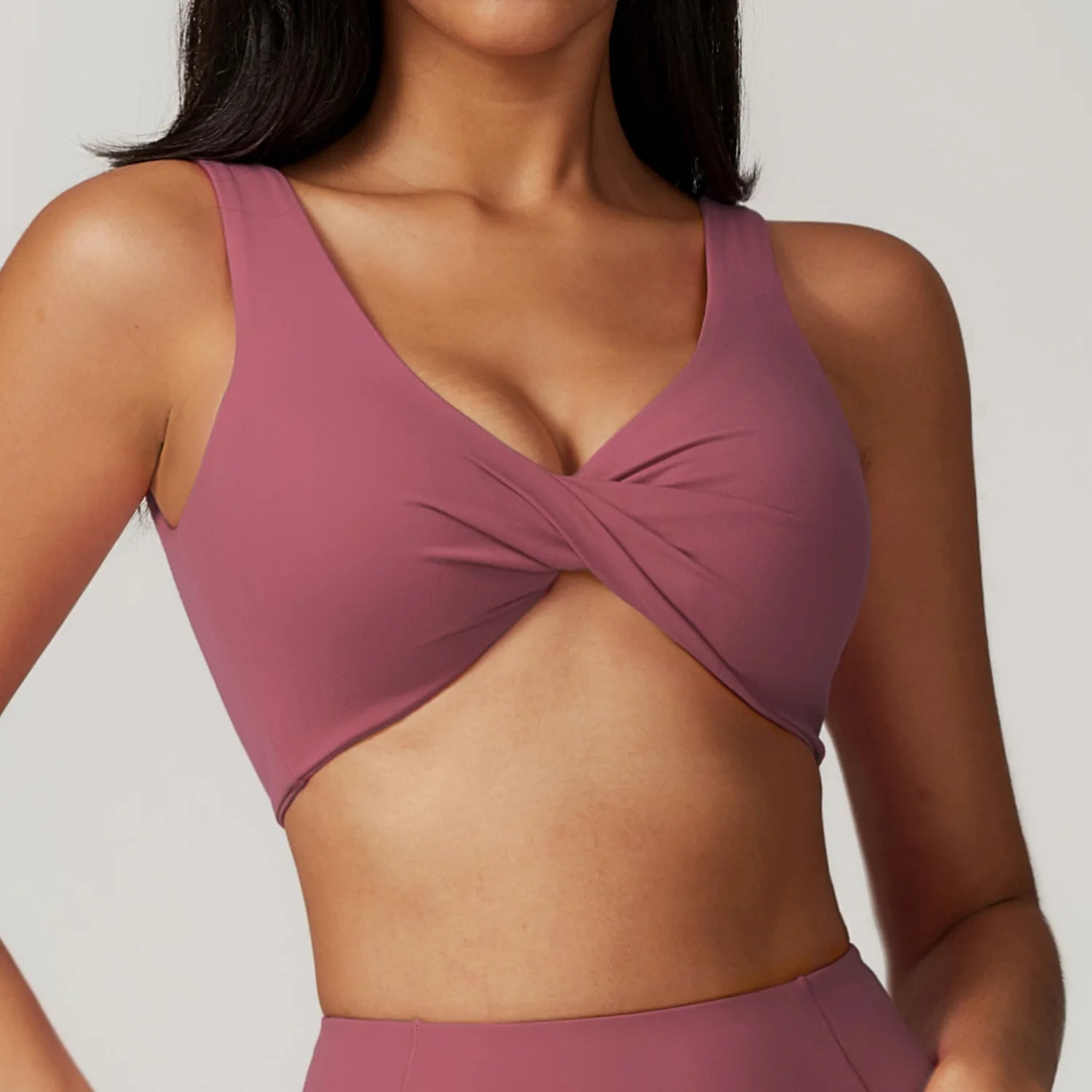 Roupa interior esportiva feminina alto suporte impacto fitness ginásio treino push up yoga superior roupas de treino push-up sutiã acolchoado activewear