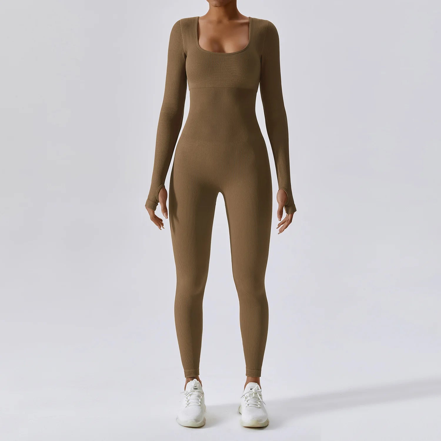 Sem costura yoga terno feminino bodysuit primavera dança roupas de fitness ginásio push up treino bodysuit apertado de manga comprida atlético wear