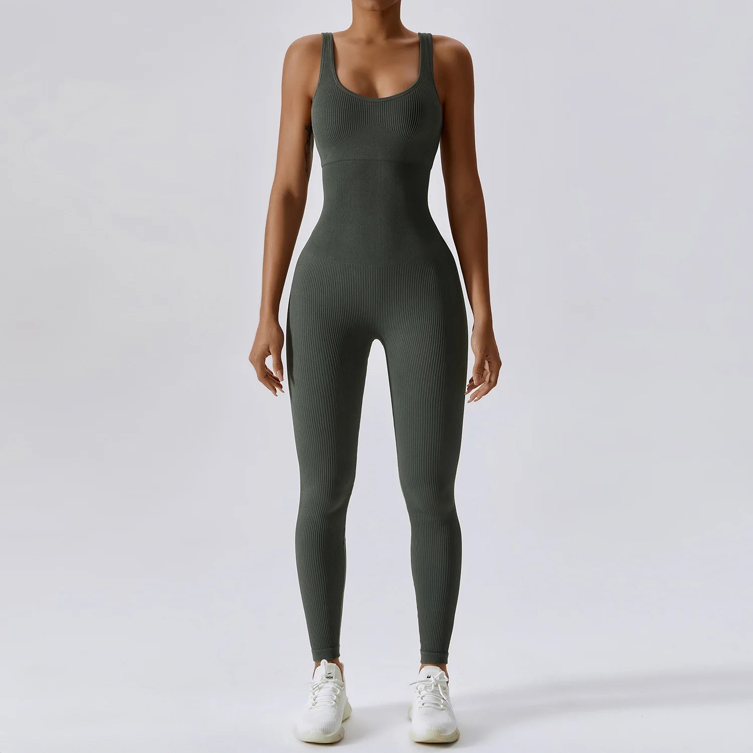 Primavera sem costura terno de yoga de uma peça dança barriga aperto conjunto de treino de fitness estiramento bodysuit roupas de ginásio push up roupas esportivas