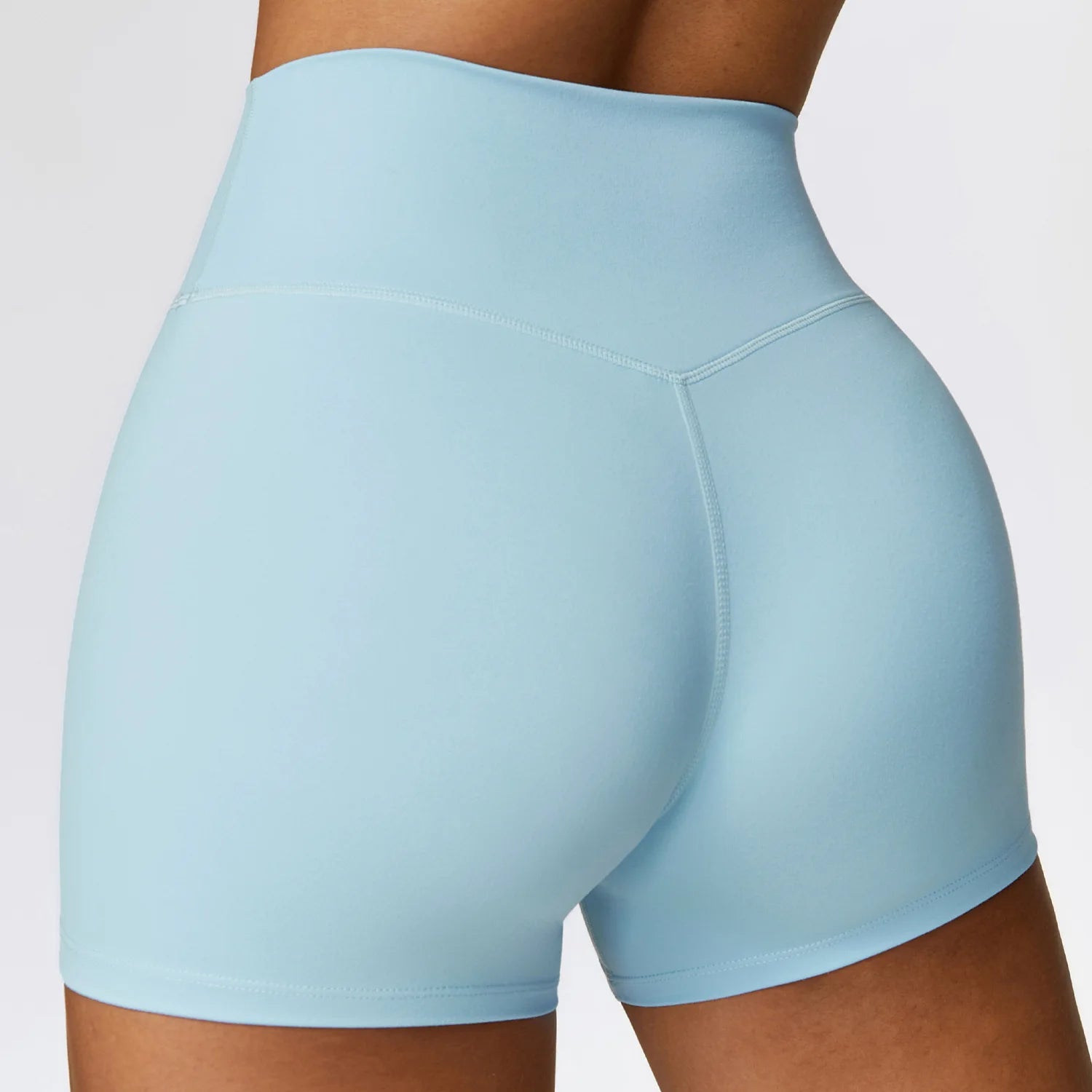 Mulheres yoga shorts de fitness sem costura push up trainning secagem rápida sportwear shorts controle barriga ginásio ciclismo shorts feminino apertado
