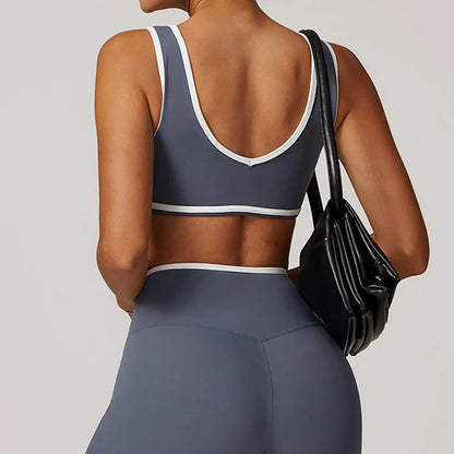 Top Esportivo Feminino Push Up Fitness Yoga