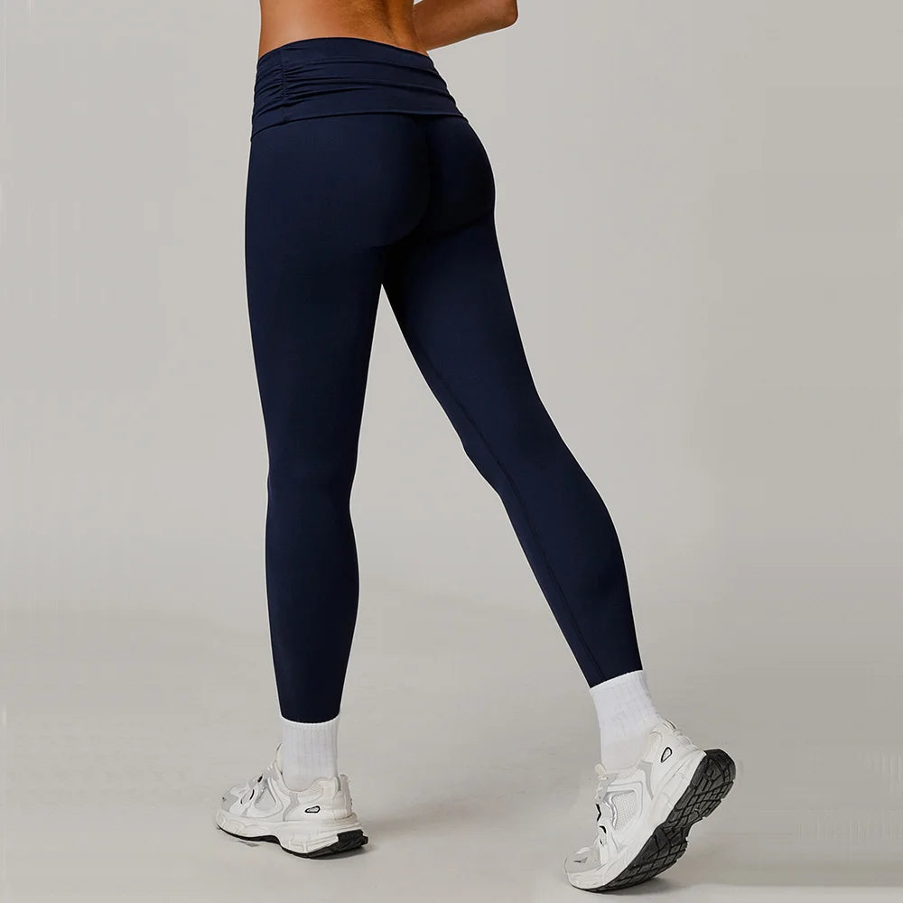 Leggings de yoga de cintura alta das mulheres alta elástica levantamento de bunda respirável push up calças esportivas para mulheres ginásio leggings fitness apertado