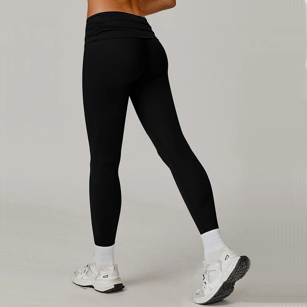 Leggings de yoga de cintura alta das mulheres alta elástica levantamento de bunda respirável push up calças esportivas para mulheres ginásio leggings fitness apertado