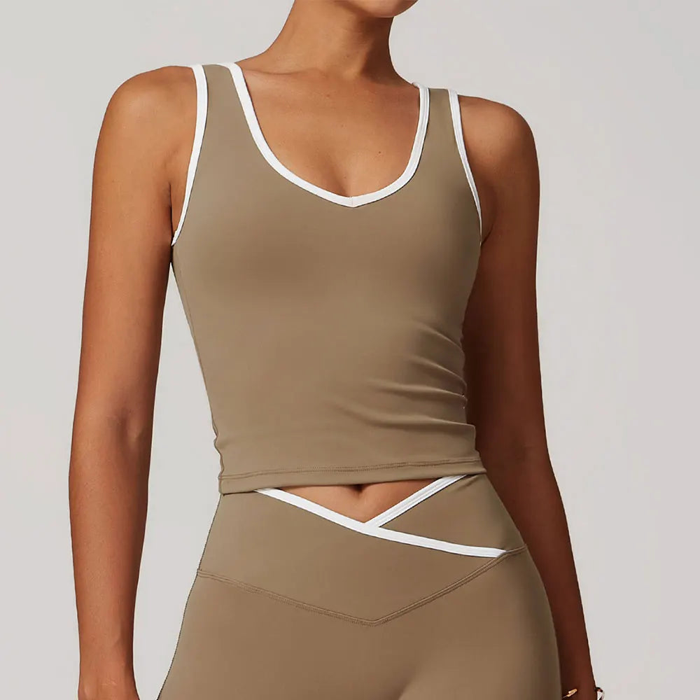 Sutiã Esportivo Sem Costas para Mulheres, Sutiã Push Up, Yoga Gym Crop Top, Sutiã de Fitness, Sutiãs de Treino Respirável, Roupa Interior Fitness