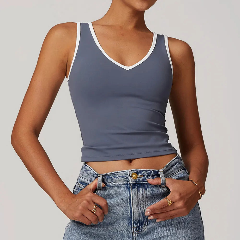 Sutiã Esportivo Sem Costas para Mulheres, Sutiã Push Up, Yoga Gym Crop Top, Sutiã de Fitness, Sutiãs de Treino Respirável, Roupa Interior Fitness