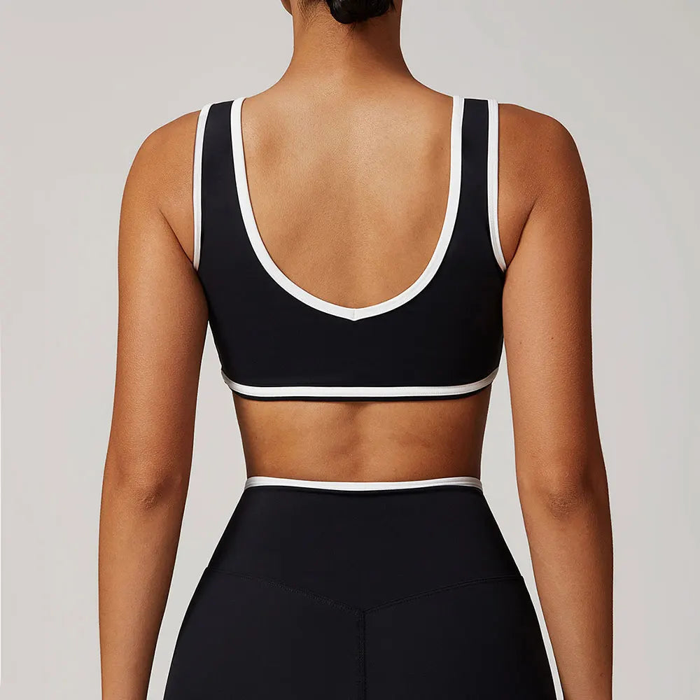 Top Esportivo Feminino Push Up Fitness Yoga