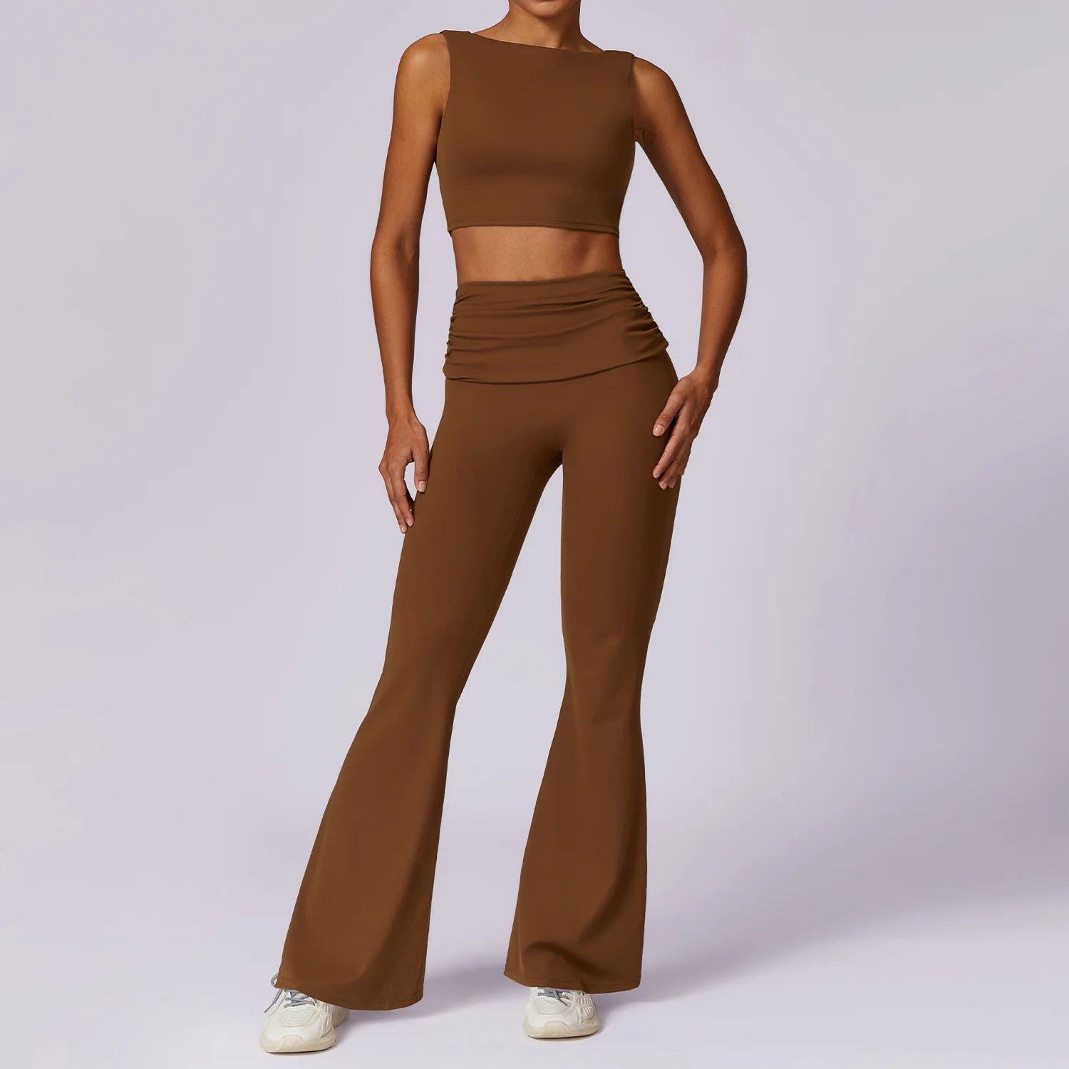 Roupas de ginástica para ioga feminina, sutiã push up, leggings de cintura alta, roupas esportivas sexy de fitness, roupas esportivas femininas, 2 peças