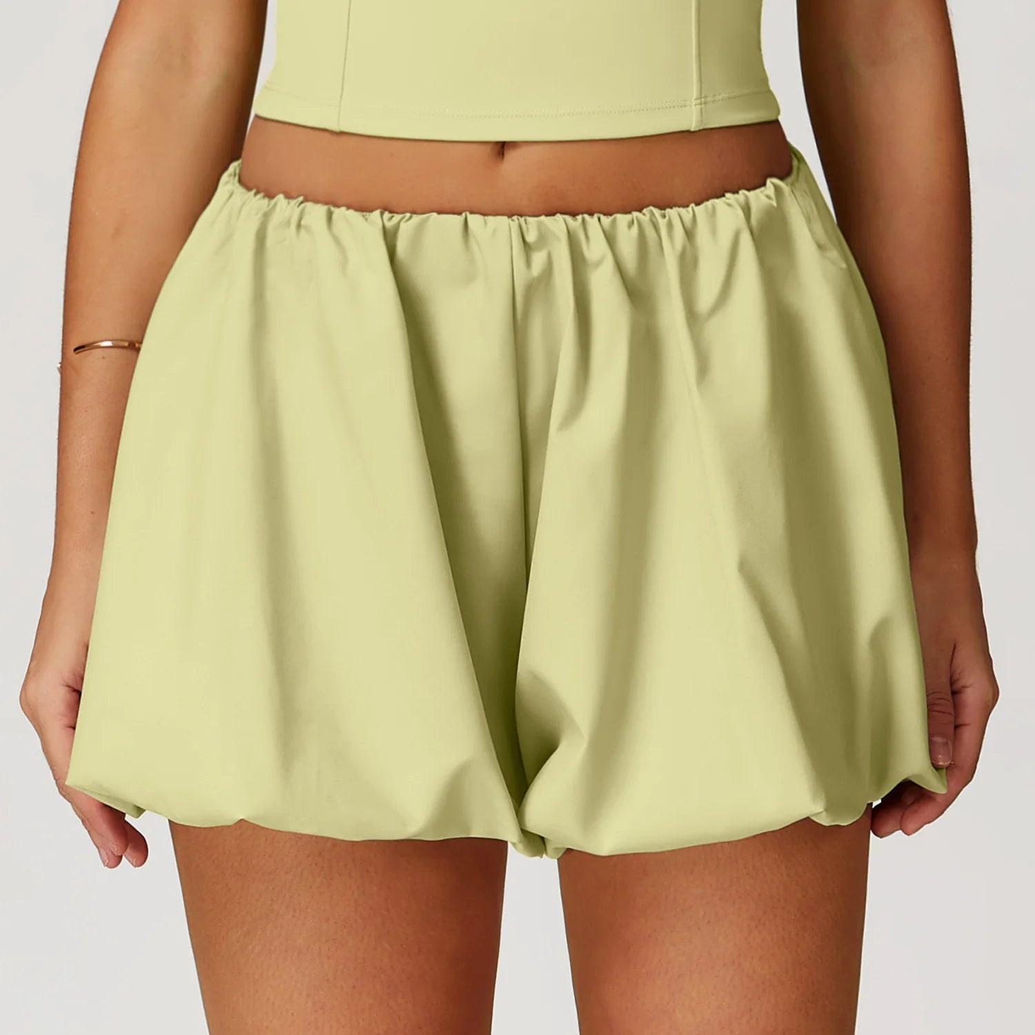 Verão yoga shorts feminino cintura alta esportes shorts proteção solar secagem rápida respirável anti brilho shorts correndo fitness curto