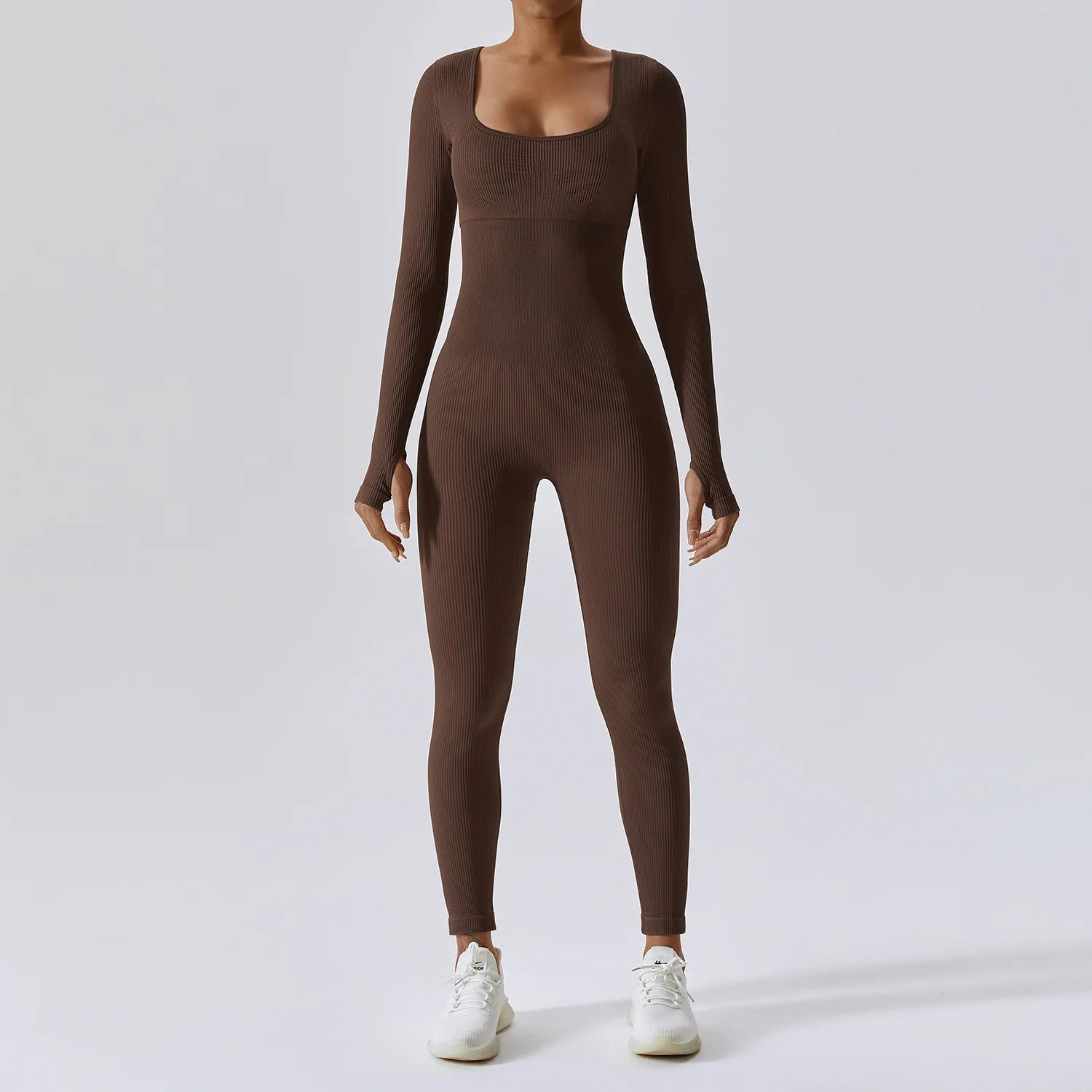 Sem costura yoga terno feminino bodysuit primavera dança roupas de fitness ginásio push up treino bodysuit apertado de manga comprida atlético wear