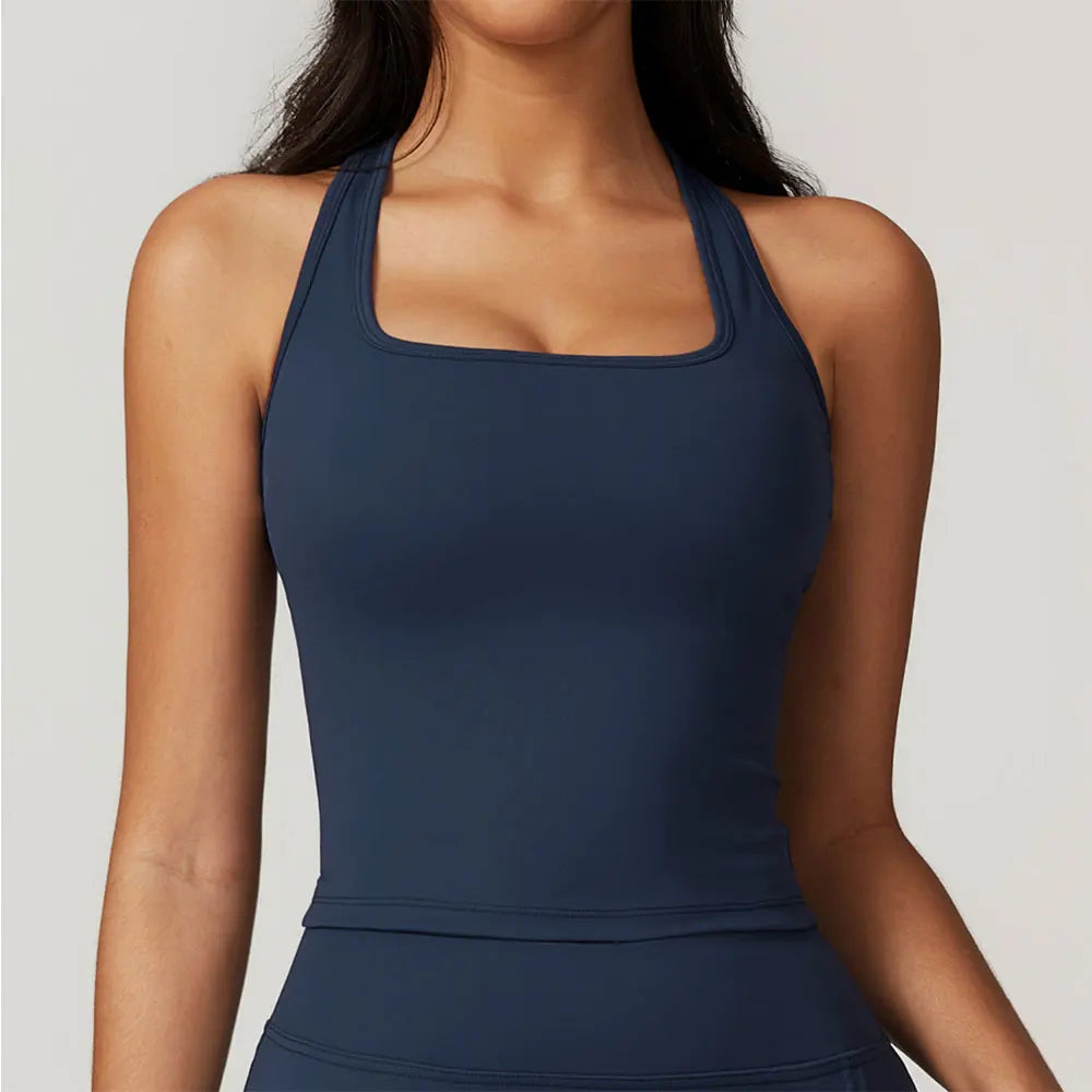 Sexy sutiã esportivo feminino superior apertado elástico ginásio esporte colete yoga sutiãs colheita superior roupas de yoga estiramento feminino esportes roupa interior